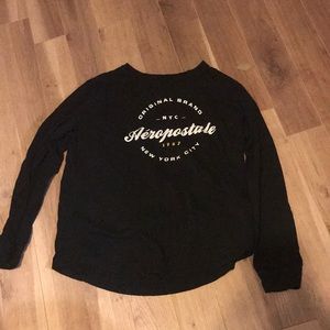 Aéropostale black long sleeve teeshirt